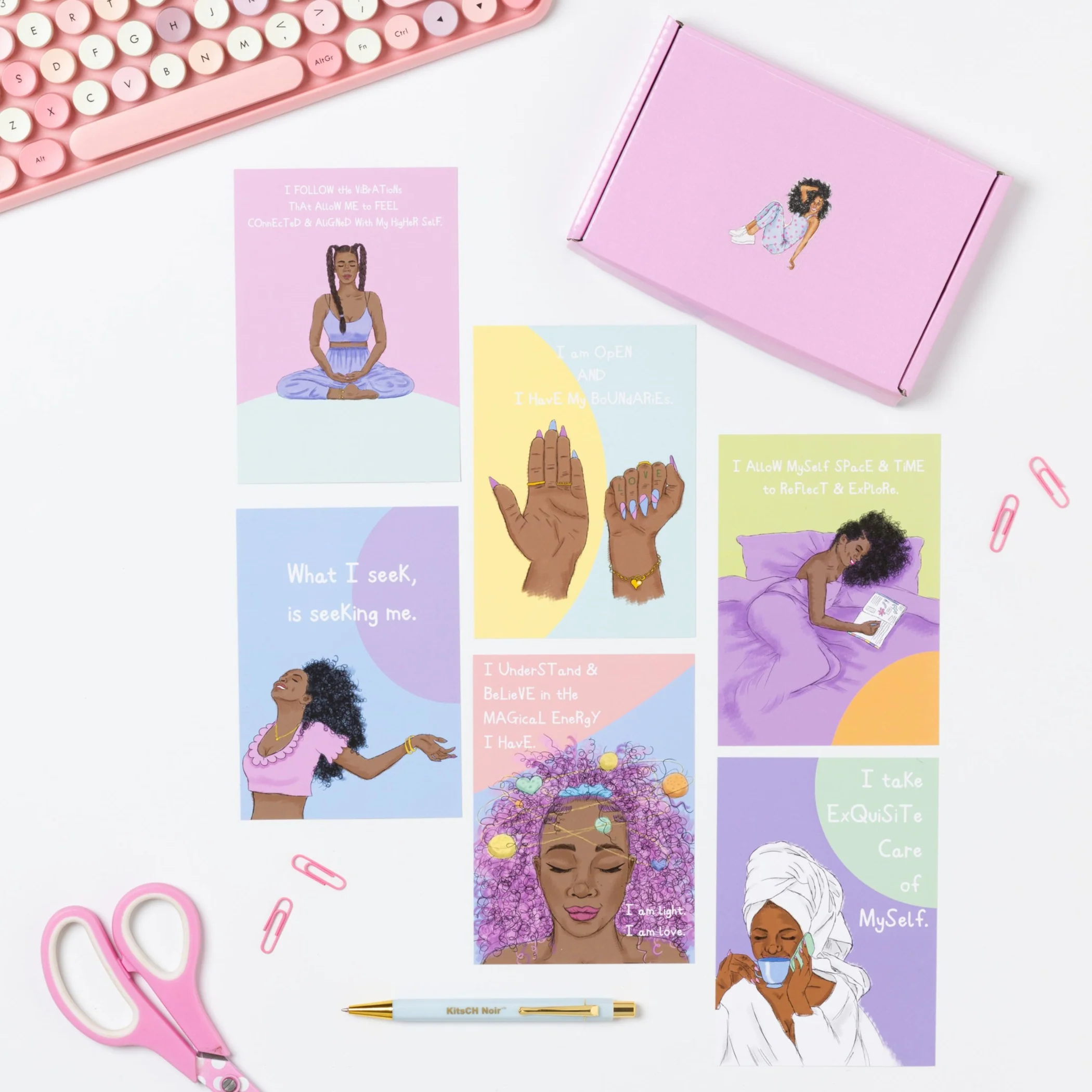Affirmations Cards 20 pack Gift Set - Image 5